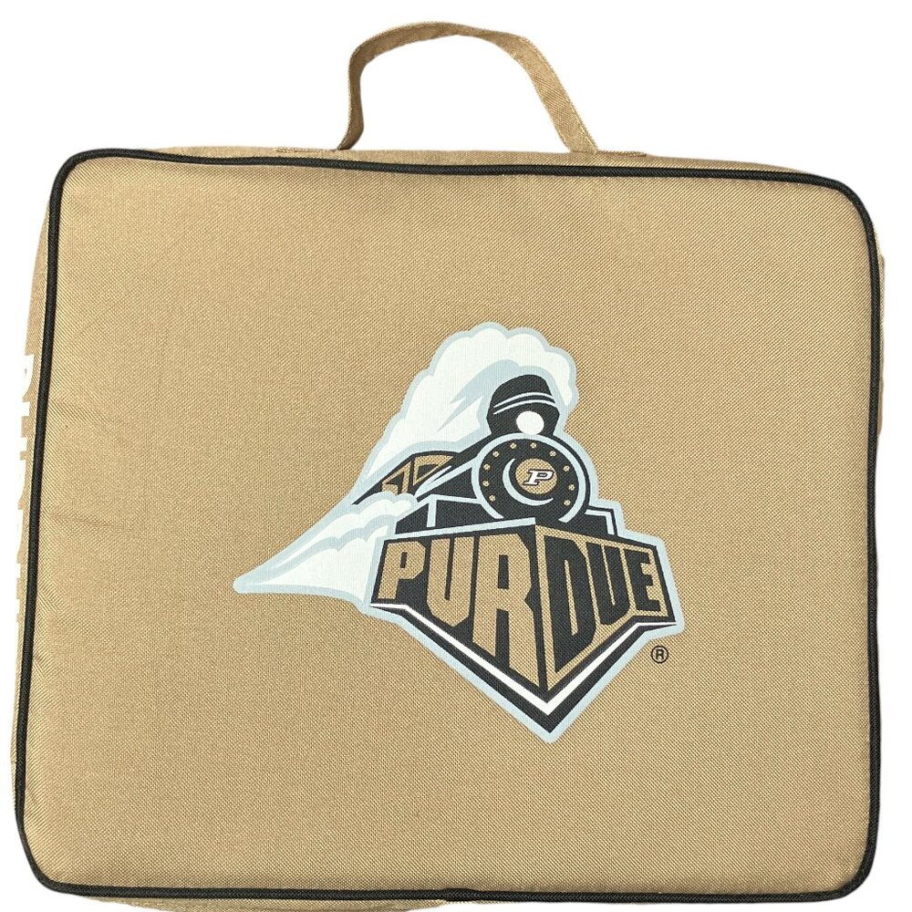 Purdue University Boilermakers Black Gold Stadium Bleacher Padded‎ Seat Cushion